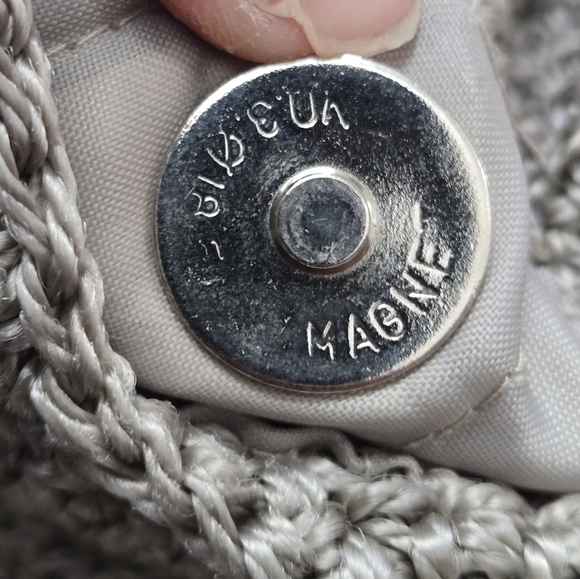 Emanuel Geraldo Gray Crochet Bag - Picture 7 of 10